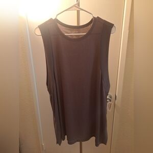 NWT Old Navy Sleeveless Gray Women's Gym Top